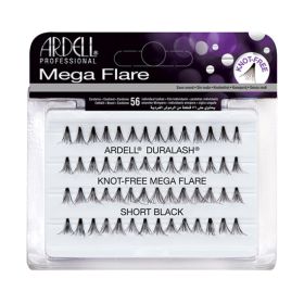 ARDELL Duralash Knot-Free Mega Flare Individual Black Lashes (Style: Short)