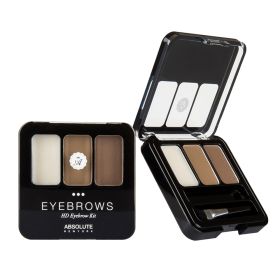 ABSOLUTE HD Eyebrow Kit (Color: Brunette)