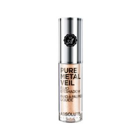 ABSOLUTE Pure Metal Veil Fluid Eyeshadow (Color: Champagne)