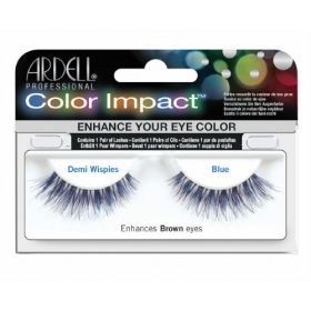 ARDELL Color Impact False Lashes (Style: Blue Demi Wispies)