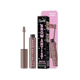 RUDE Brow Artist Brow Mascara (Color: Natural Brown)