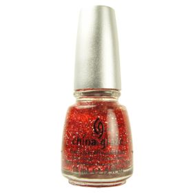 CHINA GLAZE Glitter Nail Lacquer with Nail Hardner (Style: Love Marilyn (DC))