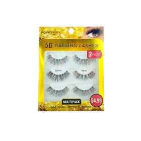 ABSOLUTE Poppy & Ivy 5D Darling Lashes (3-Pack) (Style: Kalea)