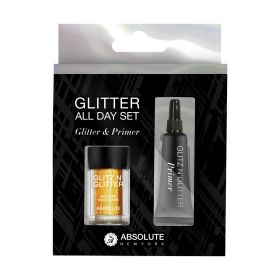 ABSOLUTE Glitz N' Glitter All Day Set (Color: Gold Rush)