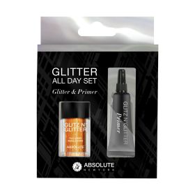 ABSOLUTE Glitz N' Glitter All Day Set (Color: Copper Blaze)