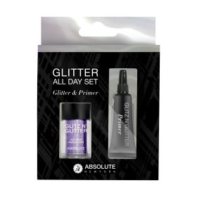 ABSOLUTE Glitz N' Glitter All Day Set (Color: Sweet Lavender)