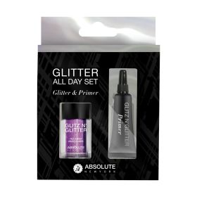 ABSOLUTE Glitz N' Glitter All Day Set (Color: Grapevine)