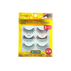 ABSOLUTE Poppy & Ivy 5D Darling Lashes (3-Pack) (Style: Wera)